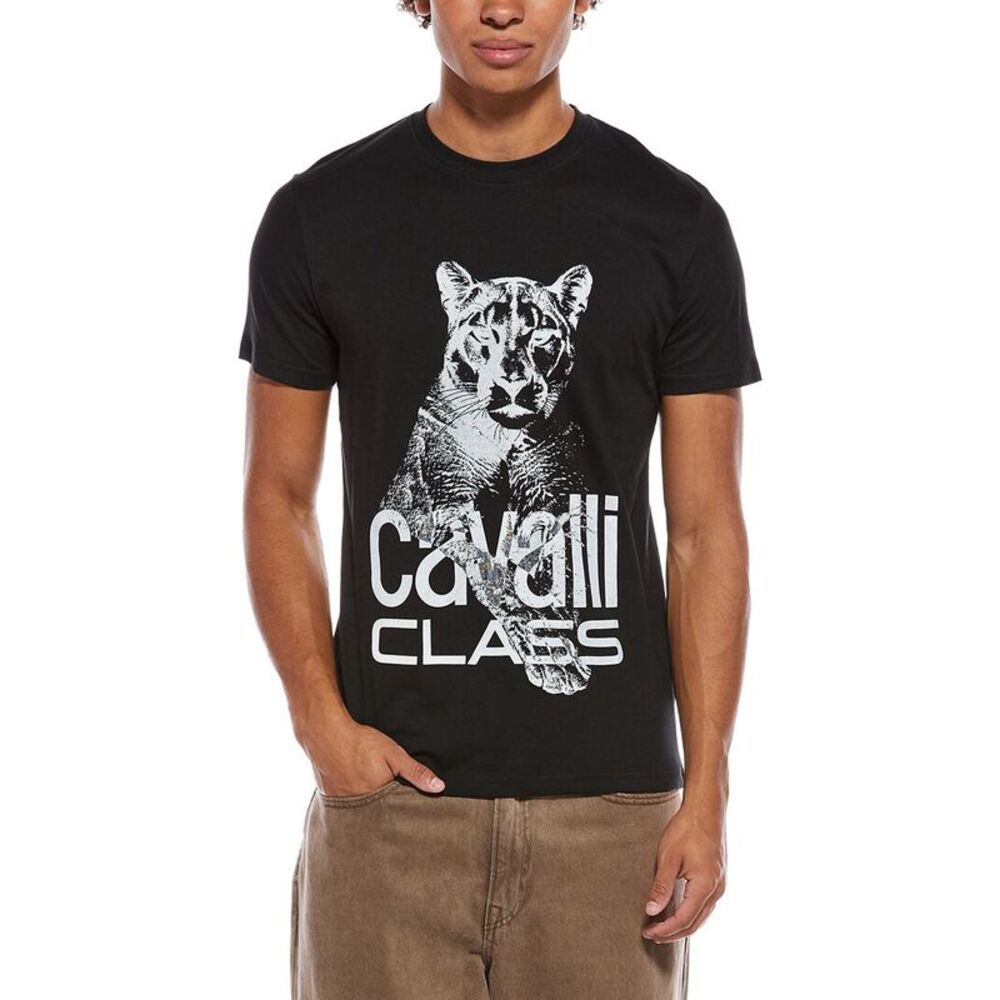Cavalli Class Mens T-Shirt, Black